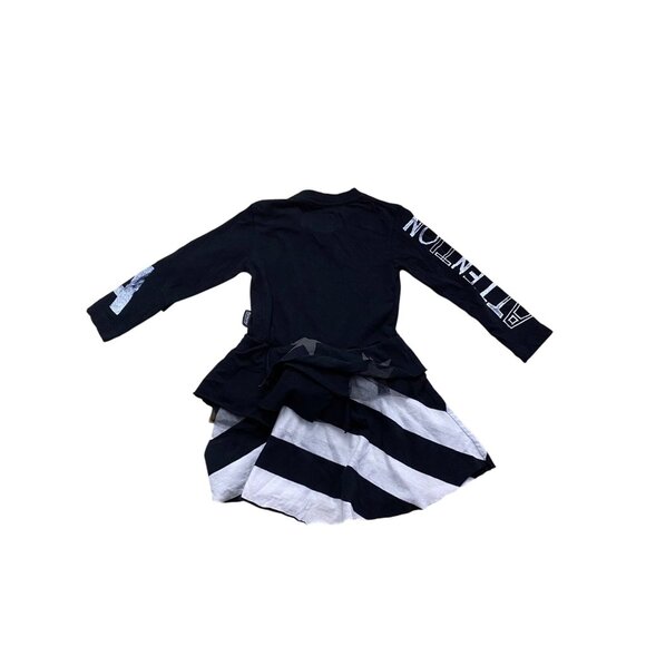 Nununu Mash Up Layered Dress in Black - Picture 6 of 6